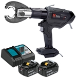 Huskie 18V(Makita) 6-Ton Compression Tool Kit With K-Jaw And 120VAC Charger REC-MK7NDSLK