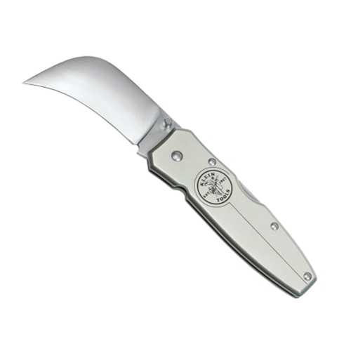 Klein Lightweight Aluminum Knife 2-5/8" Sheepfoot SS Blade 44006