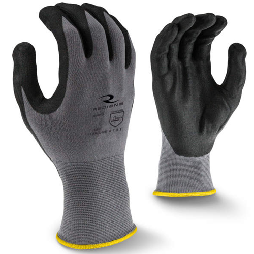 Radians Foam Nitrile Gripper Gloves RWG13