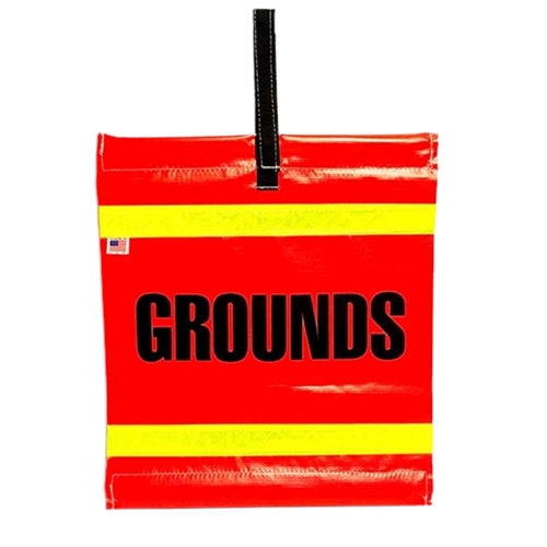 Grounds Warning Placard 1632-GR