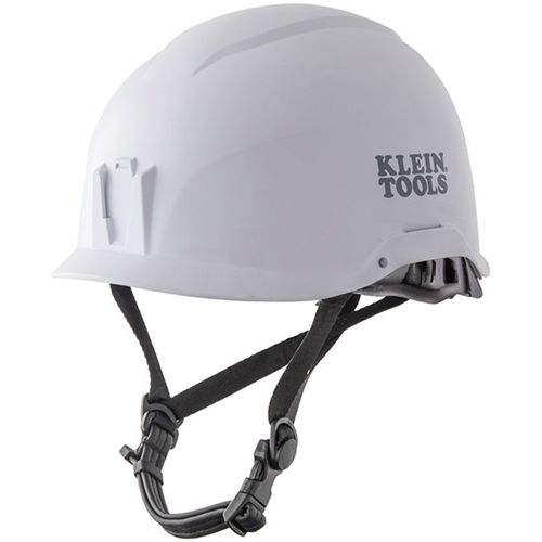 Klein Safety Helmet, Non-Vented-Class E, White 60145