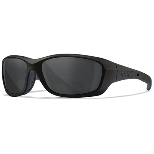 Wiley X WX GRAVITY Safety Glasses With Matte Black Frame,  Smoke Grey Lens CCGRA01