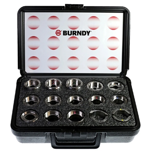 Burndy U Die Set With Case For Aluminum Connectors #6 AWG to 750 kcmil 15 Sets UDIEKITAL