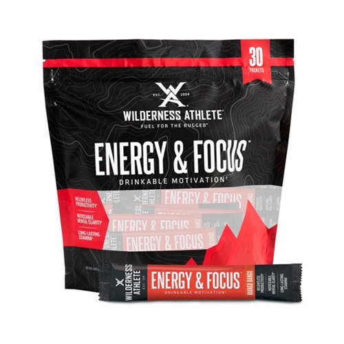 Working Athlete ENERGY & FOCUS Drinkable Motivation 30 Count Bag