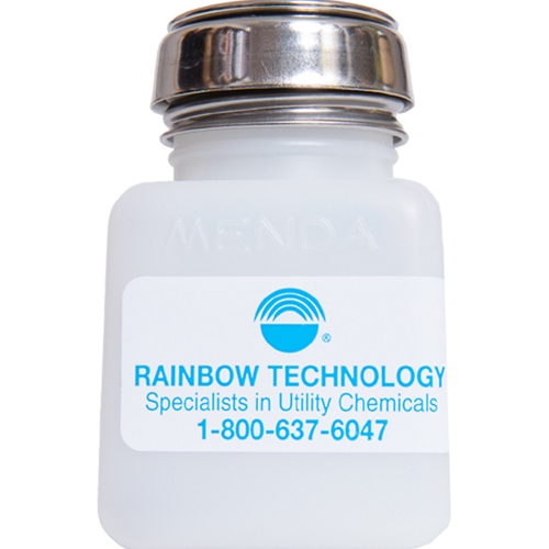 Rainbow Technology Pump Top Alcohol Dispenser With Check Valve 4023