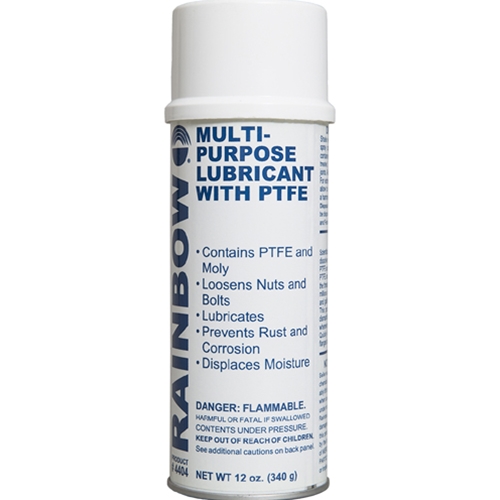 Rainbow Technology Multi Purpose Penetrant/Lubricant With PTFE & Moly 12 ounce Aerosol Can 4404
