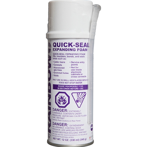 Rainbow Technology Quick Seal Expanding Foam 12 ounce Aerosol Can 79547