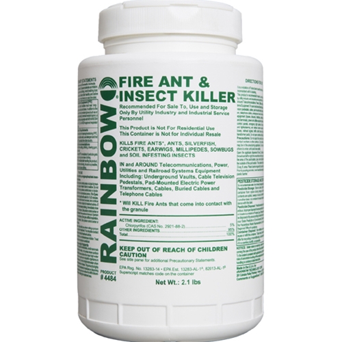 Rainbow Technology Fire Ant & Insect Killer Granular Insecticide 2.1 pound Shaker 4484