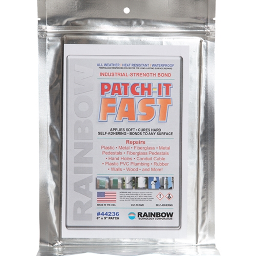 Rainbow Technology Patch It Fast 6" x 9" Patch 44236