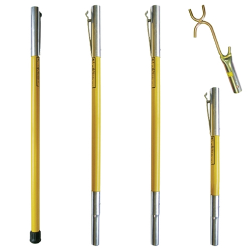 Jameson FG Series Fiberglass Pole Lay Up Kit With Wire Raiser FG-6-3W