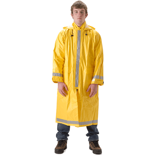 NASCO ArcLite Yellow 48" Long Rain Coat 1103CY