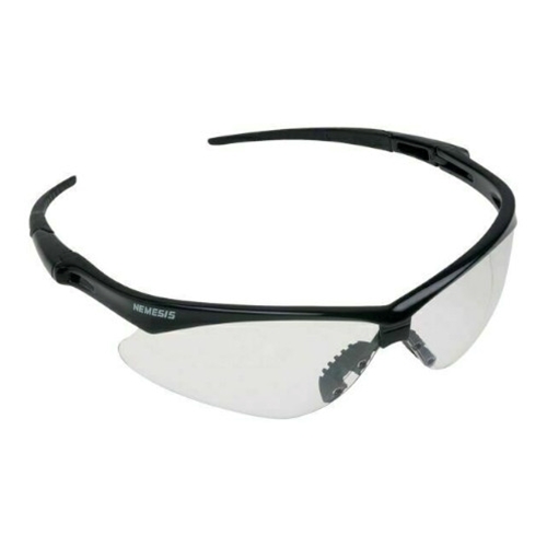Nemesis Clear Wrap-Around Safety Glasses 13825679