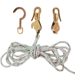 Klein Spliced Block and Tackle With Swivel Hook H1802-30SSR