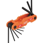 Klein Compact Folding Hex Key Set - SAE 70540