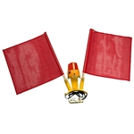 Slingco High Visibility Pole Light Kit - Red TPE12606-R