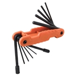 Klein Pro Folding Hex Key Set - SAE 70550