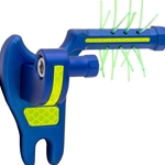 Utility Solutions Quick Grab Probe With Fuzzy Fingers, Hi-Vis USSA-QGP-FFP-F