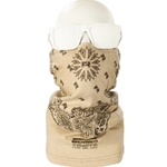 Benchmark FR Face Muffler - Beige Bandit 3050FRB-BA