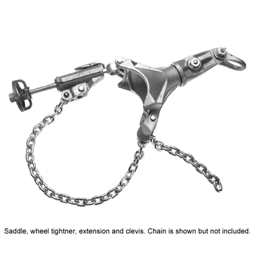 Chance Wire Tong Saddle, Wheel Tightener, Extension, Clevis No Clamp M474015W