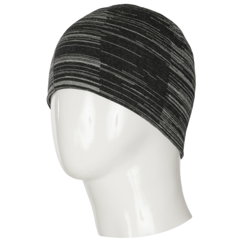 DragonWear Storm Beanie Grey and Black Striped DF98109