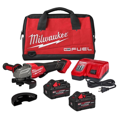 Milwaukee M18 FUEL 4.5 to 6 Inch Braking Grinder With Paddle Switch Kit 3670-22