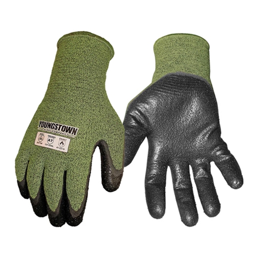 Youngstown FR 4000 Arc Rated Cut And Flame Resistant Work Glove With Coated Palm 12-4000-60