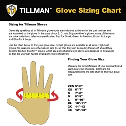 Tillman 1485 True Fit Top Grain Pigskin Thinsulate Lined Work